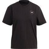 Adidas by Stella McCartney, Dames, Tops, Zwart, Maat: M Katoen,