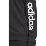 adidas Sportswear Essentials Linear French Terry Ritshoodie - Dames - Zwart