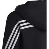 adidas Sportswear Future Icons 3-Stripes Ritshoodie - Kinderen - Zwart