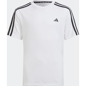adidas Performance Train Essentials AEROREADY 3-Stripes Regular-Fit T-shirt - Kinderen - Wit- 128