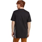 adidas - T-shirt - Katoen - Wit - Geribbelde Kraag