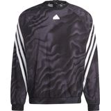adidas - Fi Aop Crew - Sweatshirt - Zwart