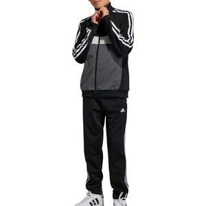 adidas Sportswear Essentials 3 Stripes Tiberio Trainingspak Kinderen Zwart
