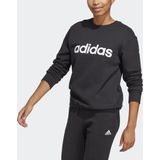adidas - Sportswear Essentials Linear - Sweatshirt - Zwart - Dames