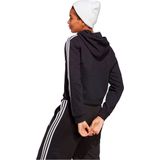 adidas - Essentials 3-Stripes - Hoodie - Zwart - Katoen