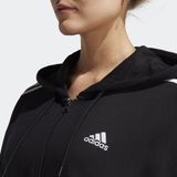 adidas - Sweat Hoodie - Grijs - Katoen - Losse Pasvorm