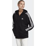 adidas - Sweat Hoodie - Grijs - Katoen - Losse Pasvorm