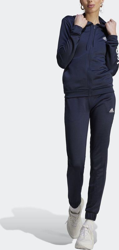 adidas Dames Linear Track Suit, Legend Ink, XL