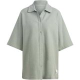 adidas - LNG LSHIRT - Blouse - Groen - Dames