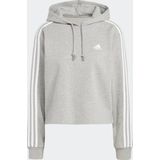 Adidas Essential 3-stripes French Terry Crop Hoodie