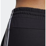 adidas Sportswear Essentials 3-Stripes French Terry Cuffed Broek - Dames - Zwart