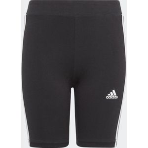 adidas Sportswear Essentials 3-Stripes Cotton Bike Legging - Kinderen - Zwart