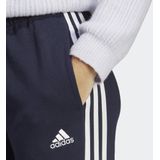 adidas Sportswear Essentials 3-Stripes French Terry Cuffed Broek - Dames - Blauw