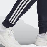adidas Sportswear Essentials 3-Stripes French Terry Cuffed Broek - Dames - Blauw