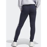 adidas Sportswear Essentials 3-Stripes French Terry Cuffed Broek - Dames - Blauw