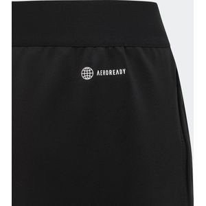 adidas Jongens AEROREADY Shorts, Black/Silver Metallic/Grey Three, 11-12 Years