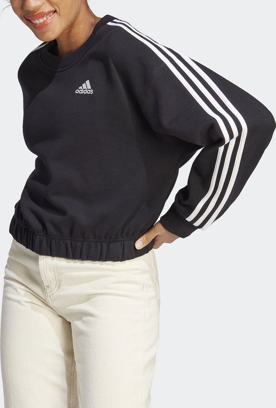 adidas - 3S CR SWT - Hoody - Zwart