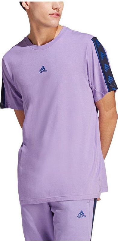 Adidas Bl T-shirt Met Korte Mouwen Paars S Regular Man