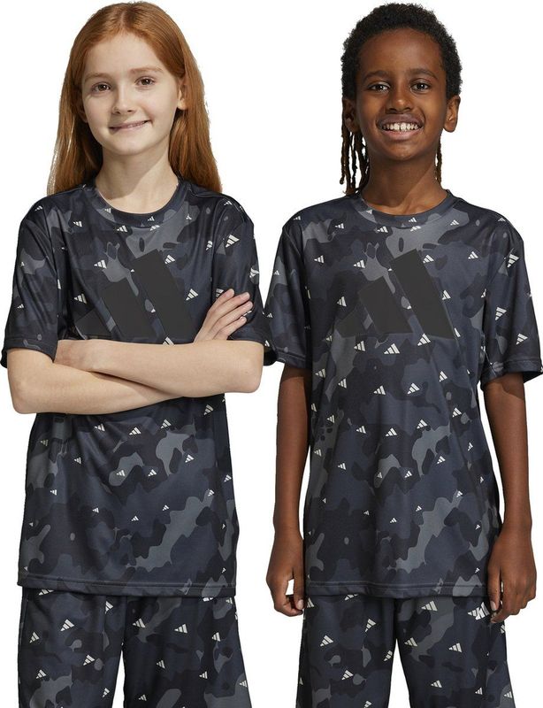 adidas - Tr-es Aop - T-shirt - Camouflageprint - Korte Mouwen