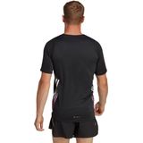 Adidas Run Icons 3s T-shirt Met Korte Mouwen Zwart S Man