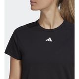 adidas Performance AEROREADY Train Essentials Minimal Branding T shirt Dames Zwart