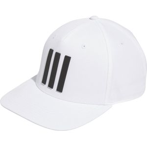 adidas Performance 3-Stripes Tour Golf Hat - Heren - Wit- Volwassenen (M/L)