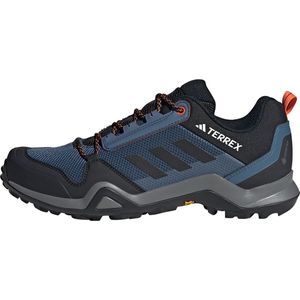 adidas Terrex Ax3 Gore-tex Hiking Shoes Sneakers voor heren, Wonder Steel/Core Zwart/Semi Impact Oranje