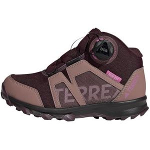 adidas Terrex Boa Mid R.rdy K Shoes-High Kinderschoenen, uniseks, Shadow Maroon Mat Paars Met Wonder Red, 40 EU