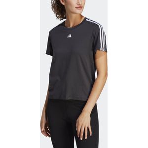 adidas Performance AEROREADY Train Essentials 3-Stripes T-shirt - Dames - Zwart