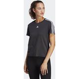 adidas Performance AEROREADY Train Essentials 3-Stripes T-shirt - Dames - Zwart