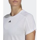 adidas - Trainings-T-shirt - Zwart - 70% Gerecycled Polyester, 30% Viscose