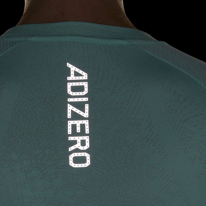 Adidas - Adizero - Hardlooptop - Zwart - 100% Gerecycled Polyester