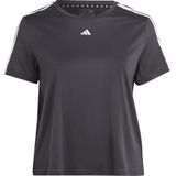 adidas Performance T-Shirt AEROREADY TRAIN ESSENTIALS 3-STREIFEN – GROSSE GRÖSSEN