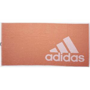 adidas Towel L zwemhanddoek, uniseks, volwassenen, Coral Fusion/White, NS