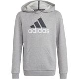 Adidas - Essentials Big Logo - Hoodie - Zwart - Gemaakt van Katoen en Polyester