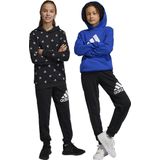 adidas Sportswear Essentials Regular Fit Big Logo Katoenen Broek - Kinderen - Zwart