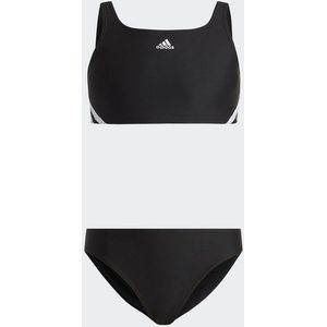 adidas Sportswear 3-Stripes Bikini - Kinderen - Zwart- 140
