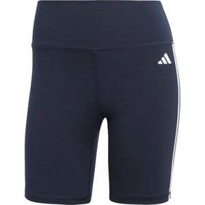 Training Essentials 3-Stripes High-Waisted Korte Legging