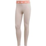 adidas - Techfit 7/8 - Leggings - Beige - Vrouw