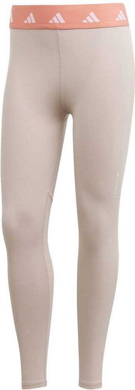 adidas - Techfit 7/8 - Leggings - Beige - Vrouw