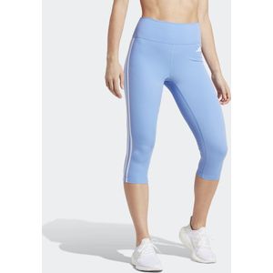 adidas - 3-Stripes Essentials - Legging - 3/4 - Dames - Hoge Taille