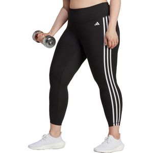 adidas Performance Plus Size sportlegging zwart/wit