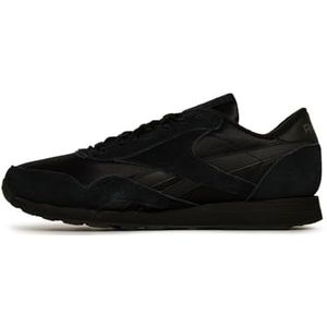 Reebok Klassieke nylon sneakers voor heren, Cblack Cblack Purgry