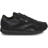 Sneakers - Classic - Effen - Leer - Platte Hak