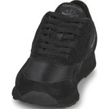 Sneakers - Classic - Effen - Leer - Platte Hak