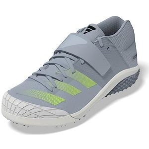 adidas Adizero Javelin, Shoes-Low (Non Football) Unisex volwassenen, Wonder Blue/Lucid Lemon/Arctic Night, 48 2/3 EU, Wonder Blue Lucid Lemon Arctic Night