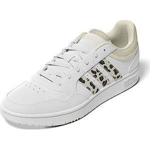 adidas Hoops 3.0 Sneakers dames, Ftwr White/Cream White/Core Black, 44 EU