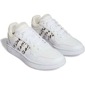 adidas Hoops 3.0 Sneakers dames, Ftwr White/Cream White/Core Black, 36 EU