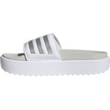 adidas Sportswear adilette Platform Badslippers - Dames - Wit- 38