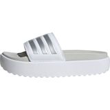 adidas Sportswear adilette Platform Badslippers - Dames - Wit